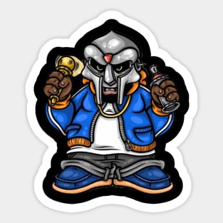 MF Doom Sticker